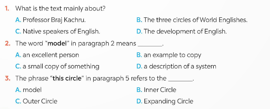 Tiếng Anh 9 Global Success Unit 9 Skills 1