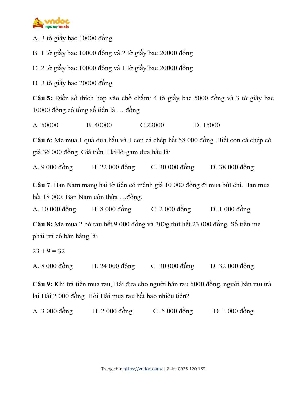 bai tap lien quan den tien Viet Nam toan lop 3 page 2*626577