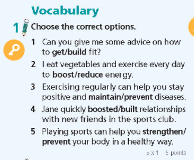 Tiếng Anh 9 Right On Unit 3 Progress Check