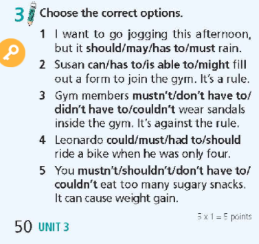 Tiếng Anh 9 Right On Unit 3 Progress Check