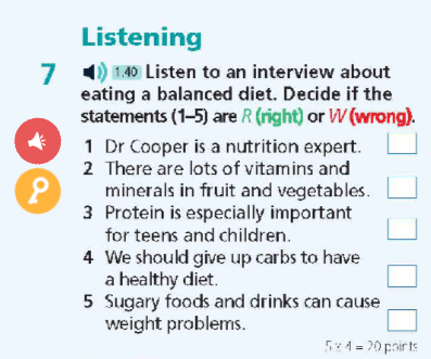 Tiếng Anh 9 Right On Unit 3 Progress Check