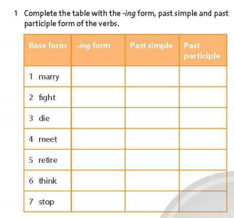 Friends Global 11 Workbook Unit 1 1B Grammar