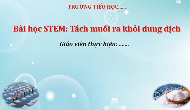 Giáo án PowerPoint STEM lớp 5