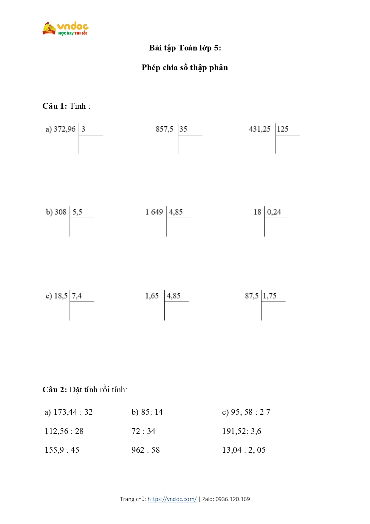 bt toan lop 5 phep chia so thap phan page 0001*629862