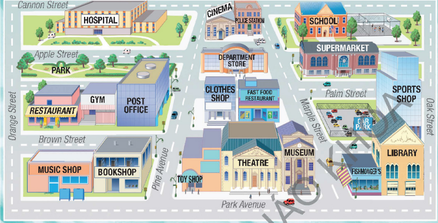 Tiếng Anh 6 Right On Unit 1 1c Vocabulary