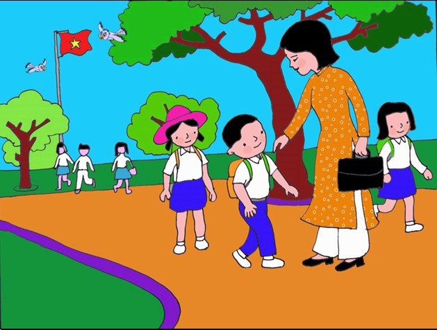 Kể về một ngày đi học của em