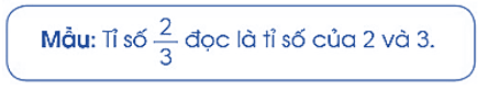 Vở bài tập Toán lớp 5 Cánh diều Bài 6: Giới thiệu về tỉ số