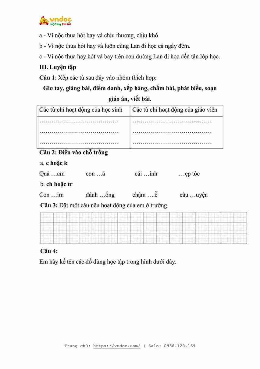 bai tap cuoi tuan tieng viet lop 2 ket noi tuan 5 hinh anh 1 1*635572