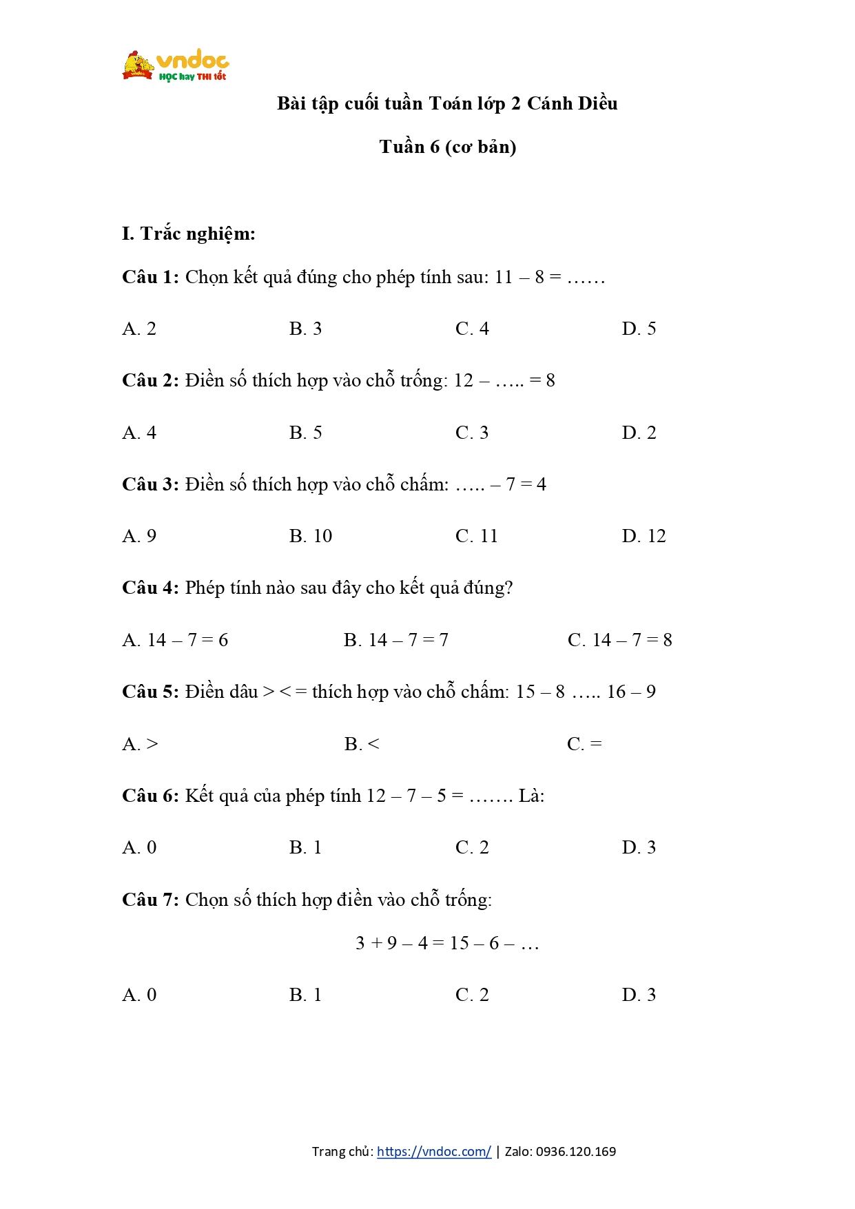 de kiem tra cuoi tuan toan lop 2 canh dieu tuan 6 co ban page 0001*637928