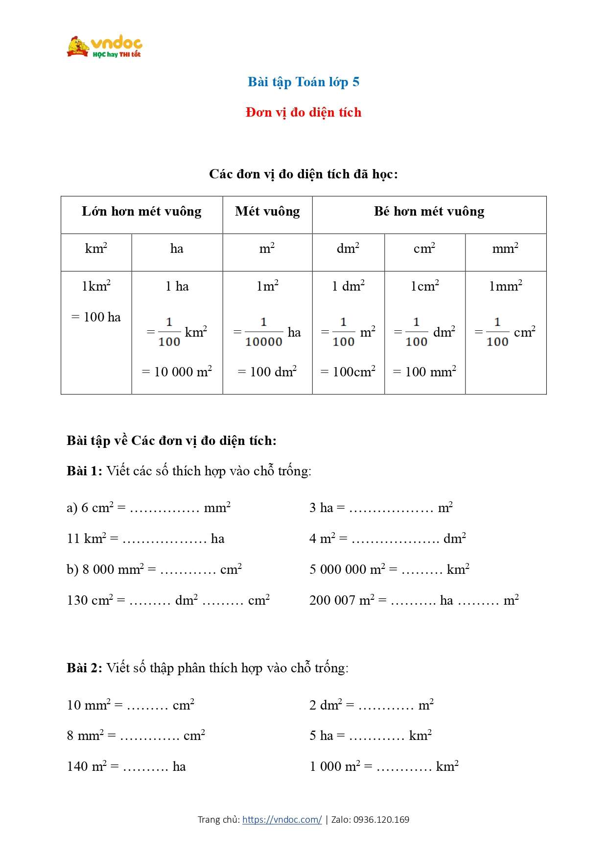 cac don vi do dien tich lop 5 page 0001*639386