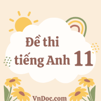500+ Đề thi Tiếng Anh lớp 11 năm 2026