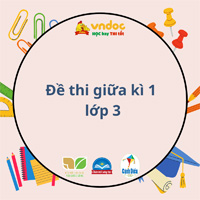 16 đề thi giữa học kì 1 môn Toán lớp 3 năm 2025 - 2026