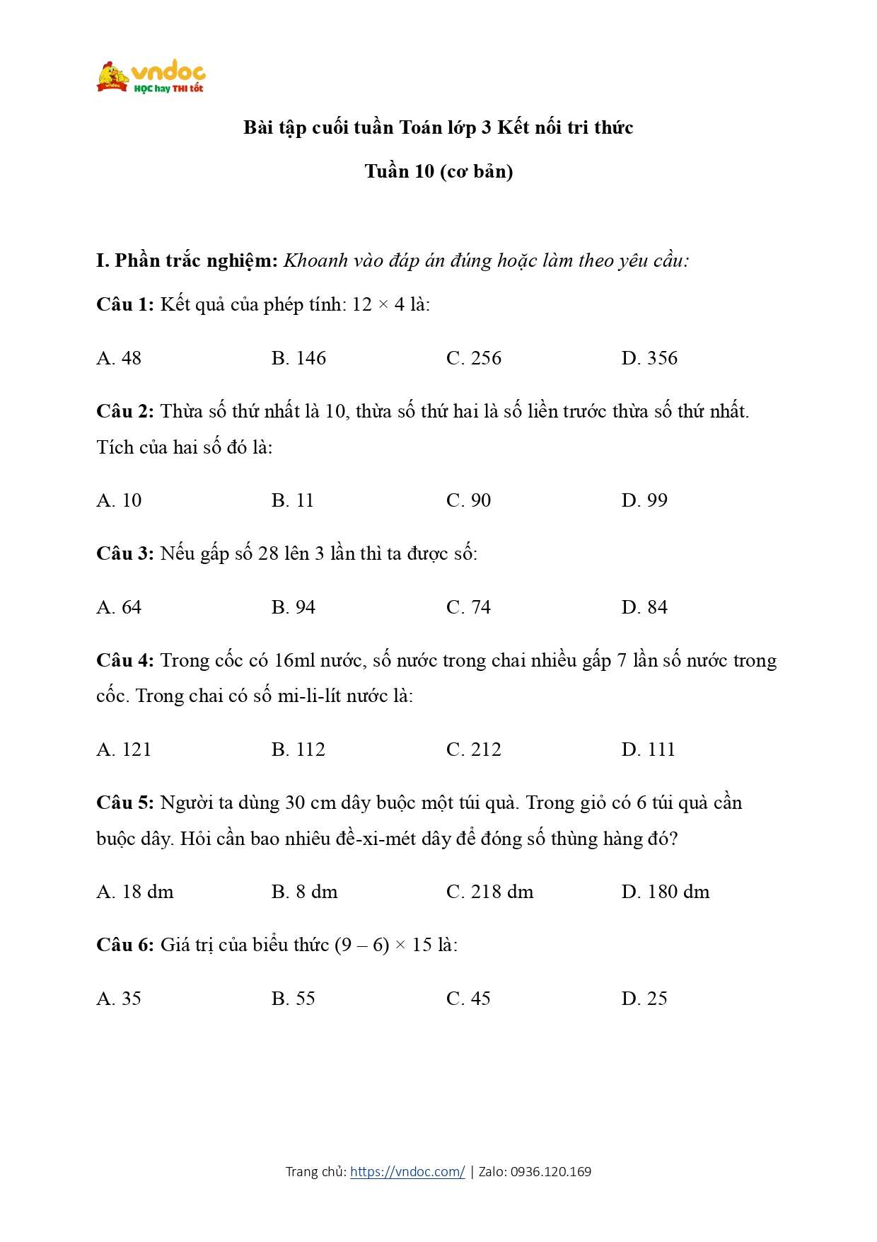 bai tap cuoi tuan toan lop 3 ket noi tri thuc tuan 10 page 0001*641366