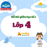 Ma trận đề thi giữa học kì 1 lớp 4 theo Thông tư 27 (Các môn)