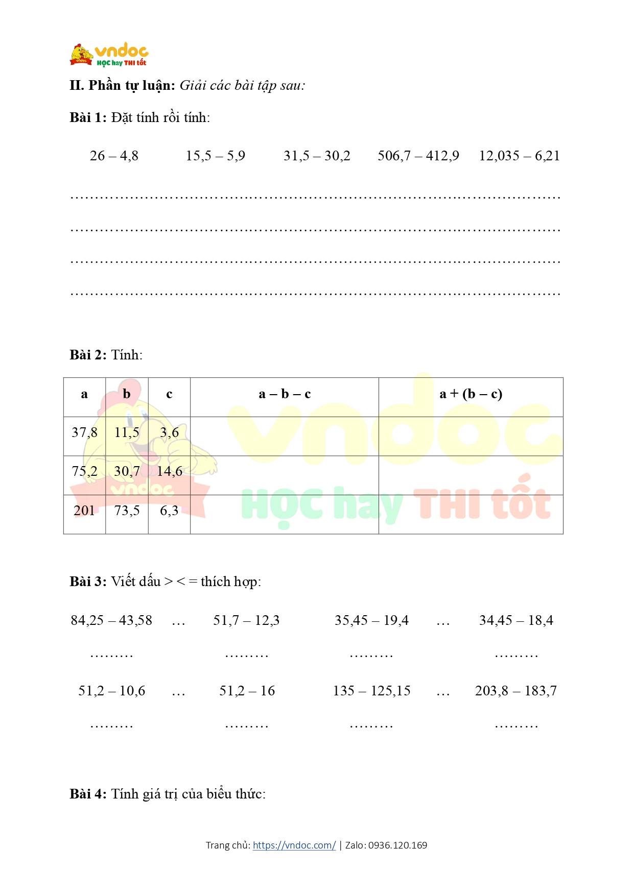 bai tap phep tru so thap phan h2*641544