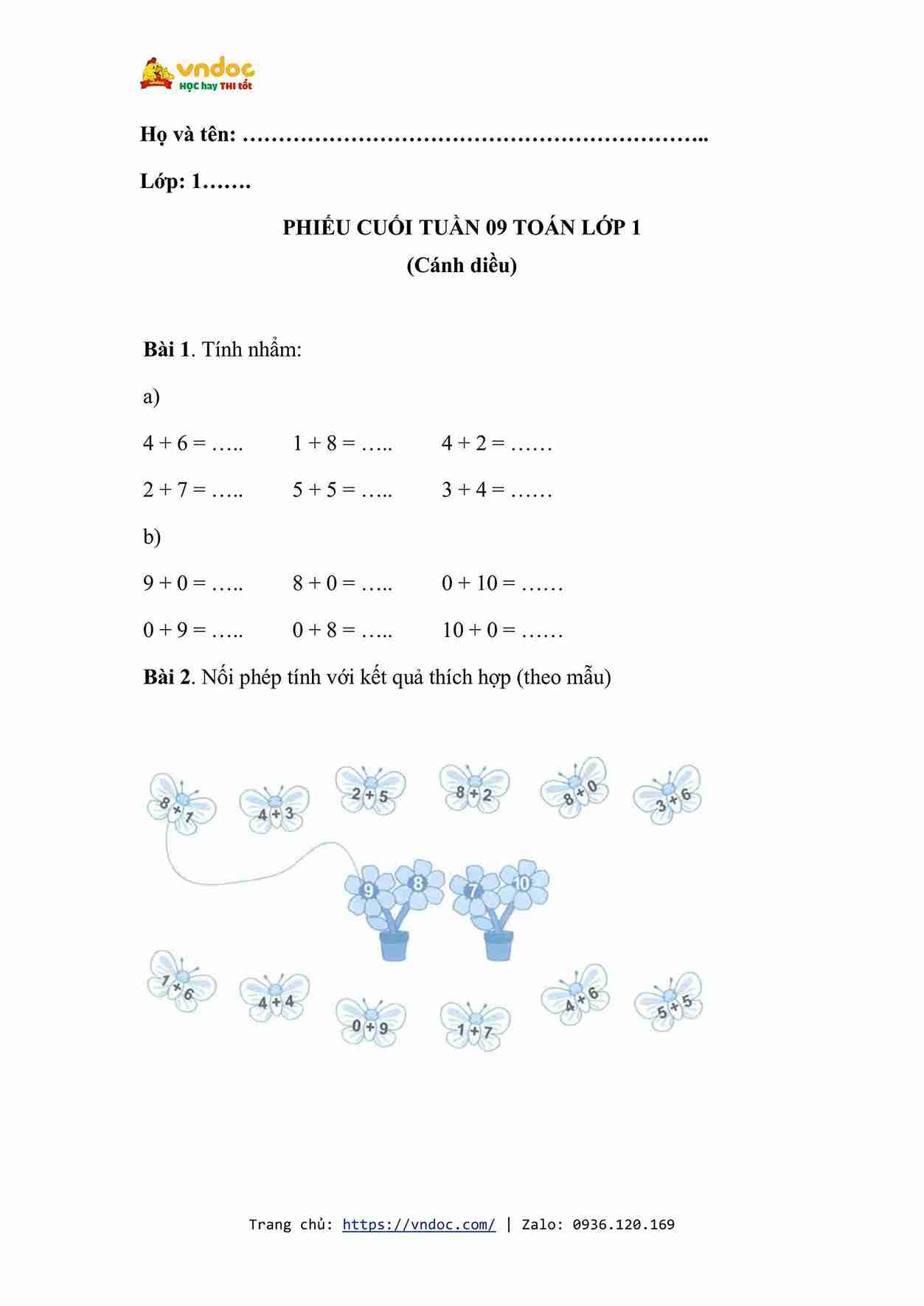 bai tap cuoi tuan toan lop 1 cd tuan 9 nang cao hinh anh 0 1*642376