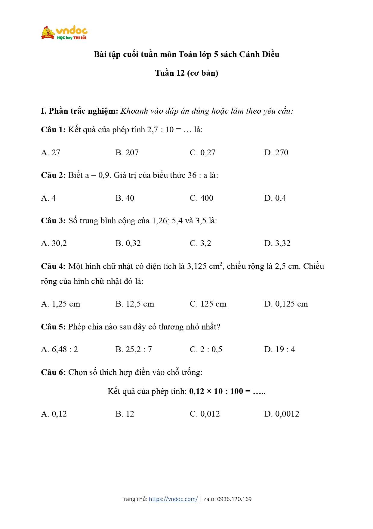 bai tap cuoi tuan mon toan lop 5 tuan 12 co ban cd page 1*642546