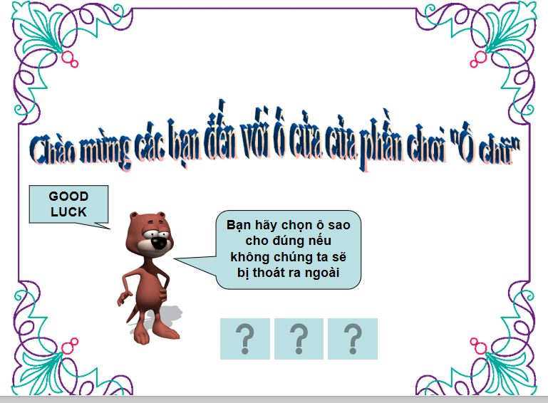 15 trò chơi Powerpoint hay nhất