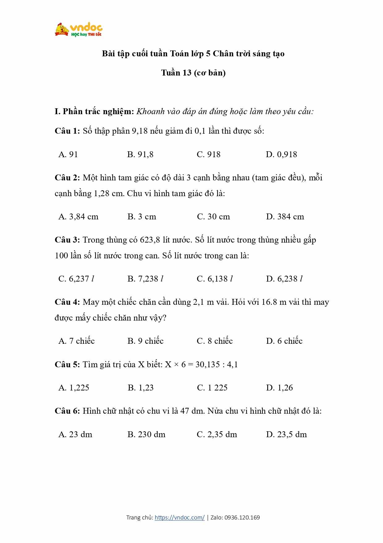 bai tap cuoi tuan mon toan lop 5 tuan 13 co ban ctst page 0001*645160