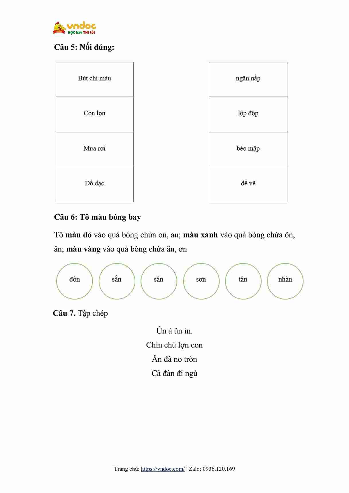 bai tap cuoi tuan tieng viet lop 1 ctst tuan 11 hinh anh 1 1*644848