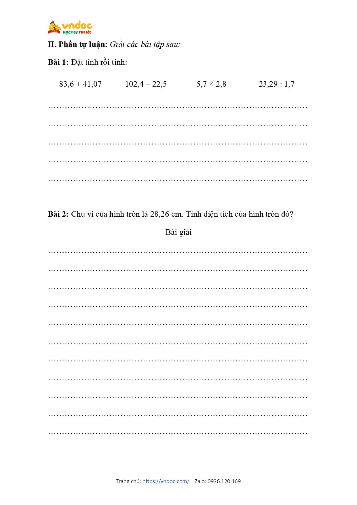 bai tap cuoi tuan mon toan lop 5 tuan 14 co ban kntt page 2*645354