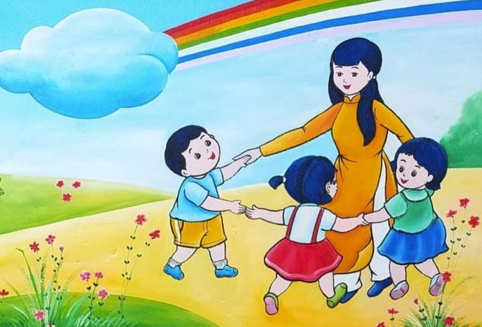 Viết 4 - 5 câu về tình cảm của em với thầy cô