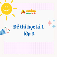 Bộ đề thi Tiếng Việt lớp 3 học kì 1 Cánh Diều năm 2025 - 2026