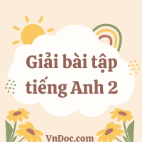 Tiếng Anh lớp 2 Global Success