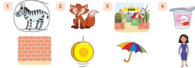 SBT tiếng Anh 2 unit 4 I go to school by bus lesson 5