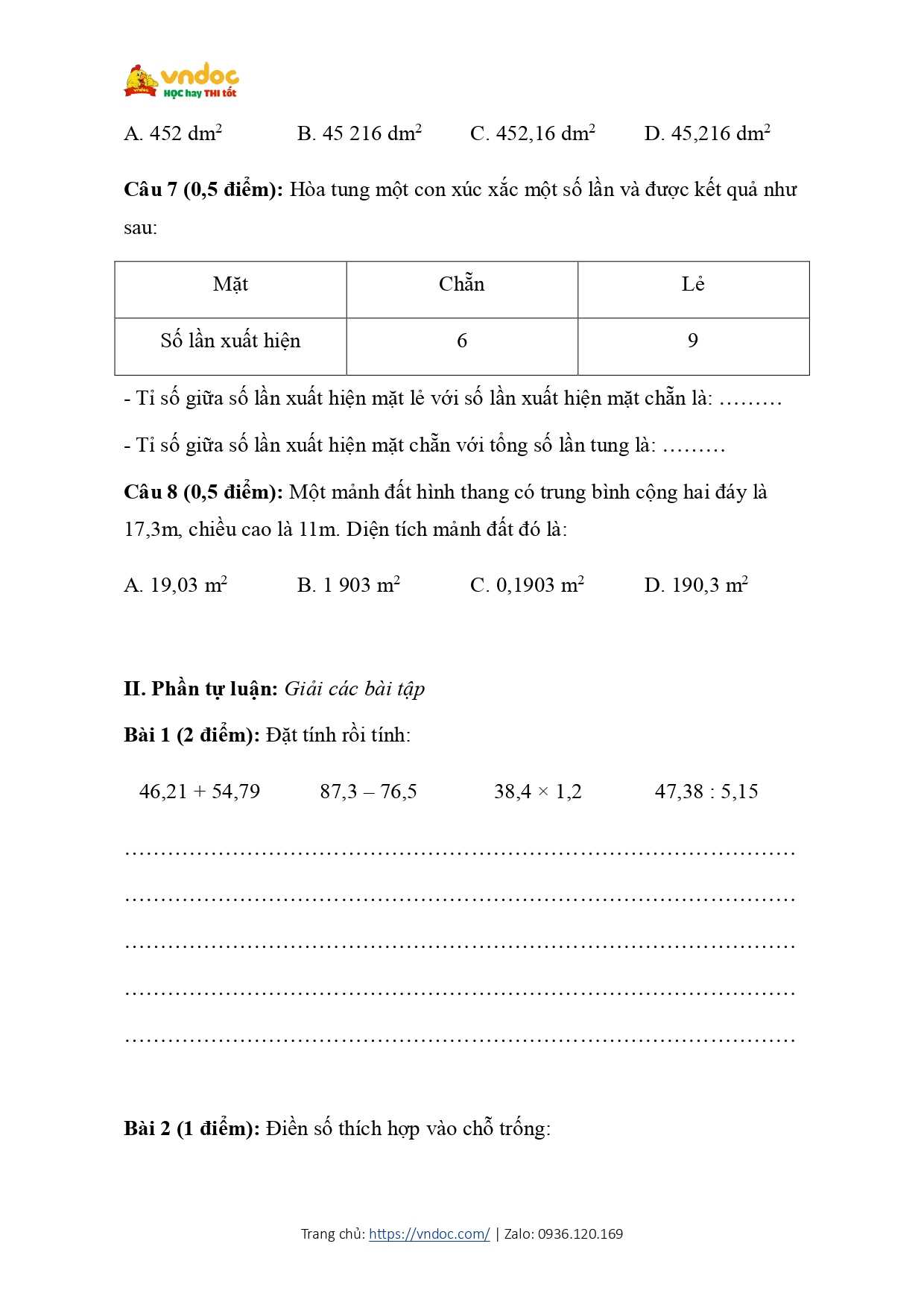 de thi cuoi hoc ki 1 toan 5 ctst de 10 page 2*647497