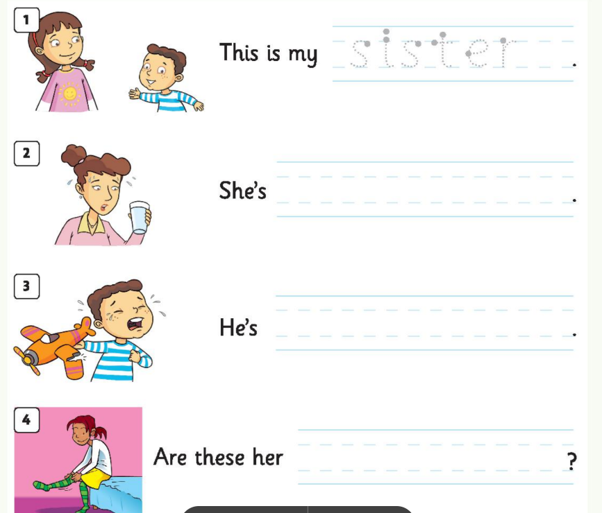 SBT tiếng Anh 2 Review 1 trang 28