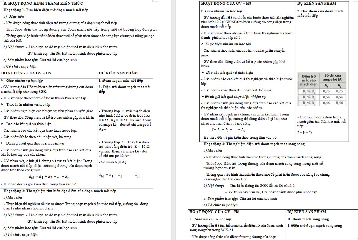 Giáo án KHTN 9 KNTT Bài 12