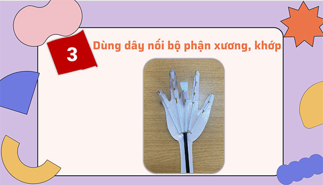 PowerPoint STEM Làm bàn tay Rô-bốt