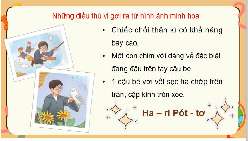 PowerPoint Tiếng Việt 5 Trí tưởng tượng phong phú