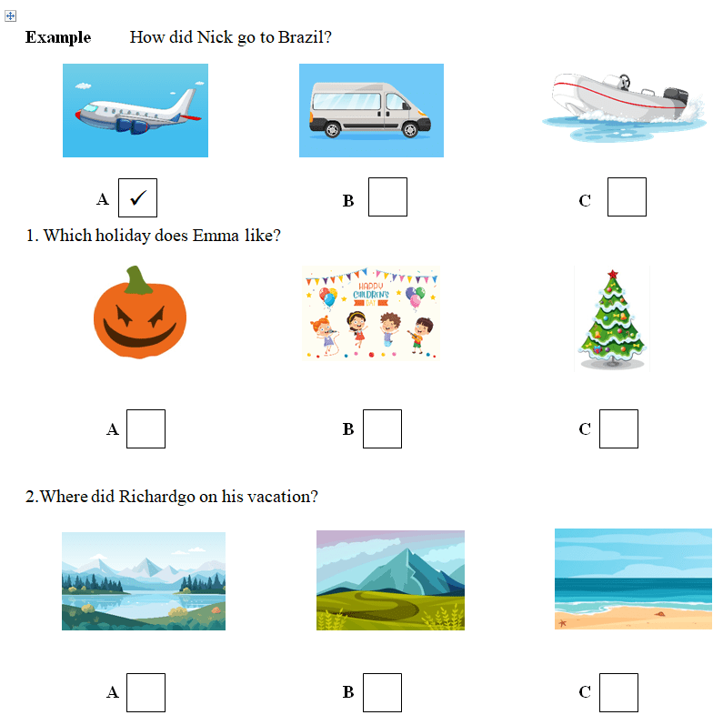 Đề thi học kì 1 tiếng Anh 5 i-Learn Smart Start số 3