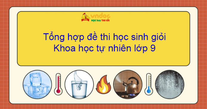 Tổng hợp đề thi học sinh giỏi Khoa học tự nhiên lớp 9