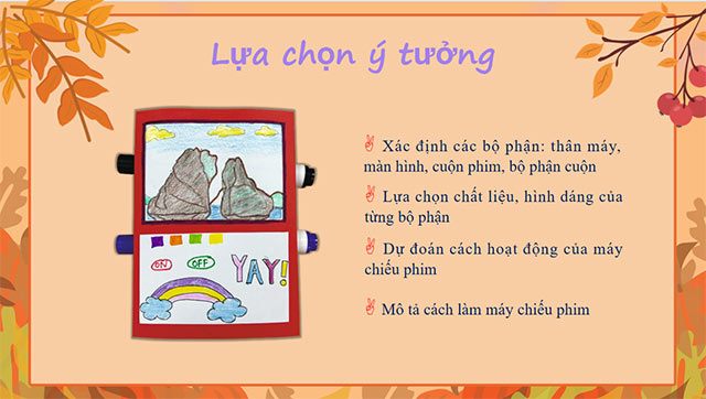PowerPoint STEM Làm máy chiếu phim