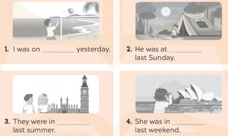 Sách bài tập tiếng Anh lớp 4 unit 10 Global success