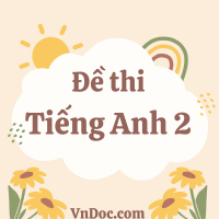 Đề cương ôn tập học kì 1 tiếng Anh 2 Global Success