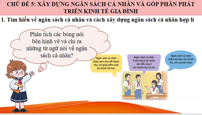 HĐTN 9 Chân trời sáng tạo Chủ đề 5