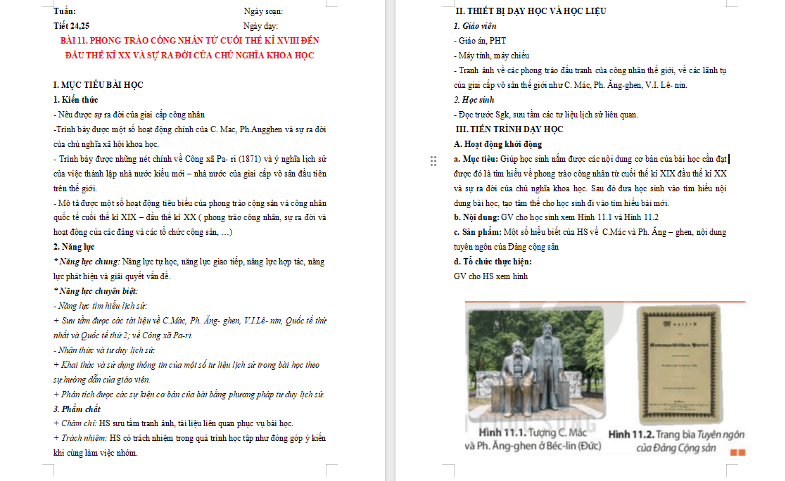  Lịch sử 8 bài 11 Kết nối tri thức 