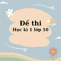 Bộ đề thi học kì 1 Toán 10 Kết nối tri thức - Số 2 (CV 7991)