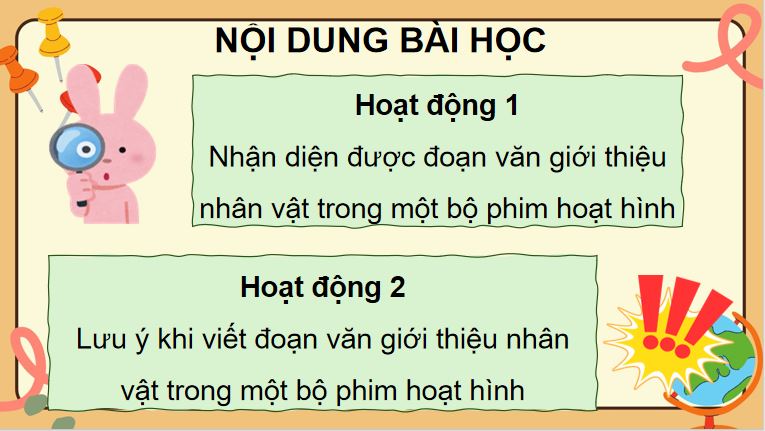 Giáo án Tiếng Việt 5 Bài 29: Cách viết đoạn văn