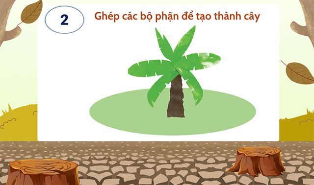 PowerPoint STEM Đèn Làm mô hình cây