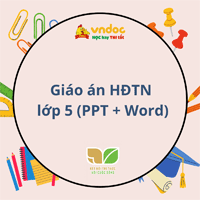 Giáo án Hoạt động trải nghiệm 5 Tuần 24 Kết nối tri thức
