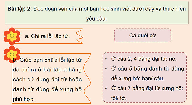 PowerPoint Tiếng Việt 5 Luyện từ và câu: Luyện tập về đại từ và kết từ