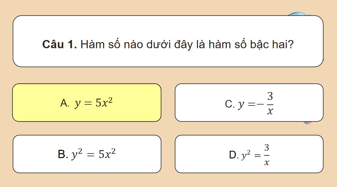 PowerPoint Toán 9 KNTT Bài Luyện tập chung trang 18