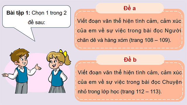 PowerPoint Tiếng Việt 5 Viết đoạn văn thể hiện tình cảm, cảm xúc (Ôn tập)