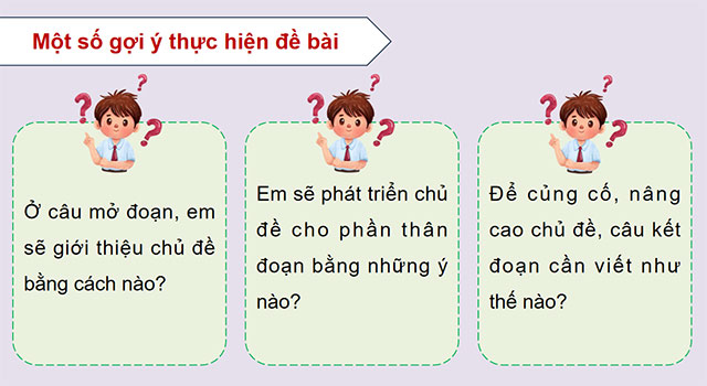 PowerPoint Tiếng Việt 5 Viết đoạn văn thể hiện tình cảm, cảm xúc (Ôn tập)