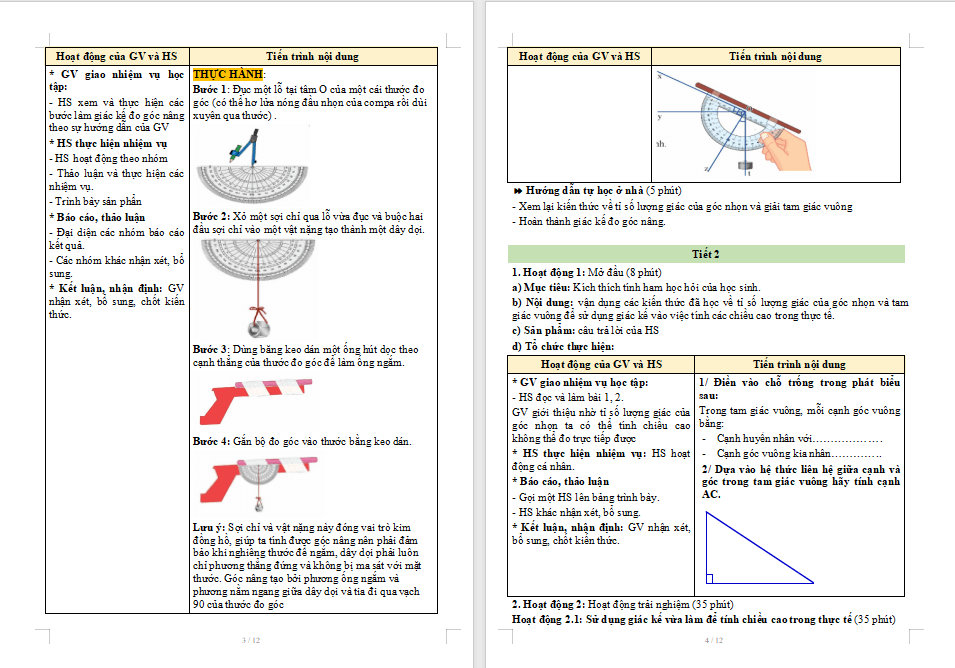PowerPoint Toán 9 Hoạt động 1